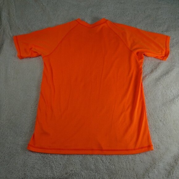 Nike DriFit Orange Athletic Shirt Size Med - Picture 2 of 5